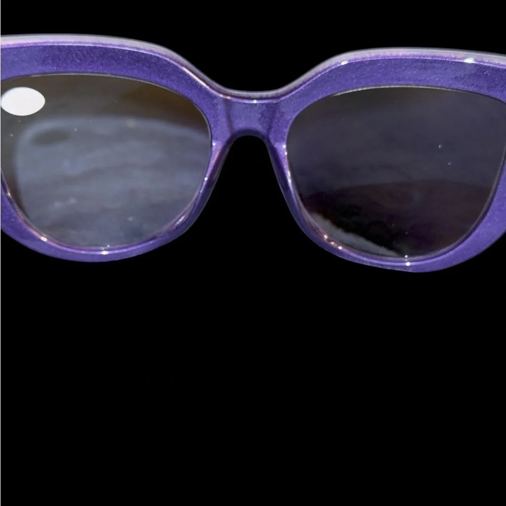 2 Left⚠️New Floral Cat-Eye Reading Glasses with Red/Pink and Blue Accents +2.25